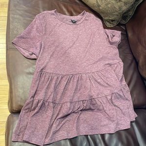 SHEIN purple shirt